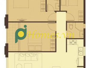 87m2 - 3 PN - 2 WC - Căn hộ ở - Icon 56 - Quận 4